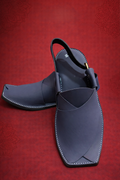 Midnight Blue Peshawari Chappal