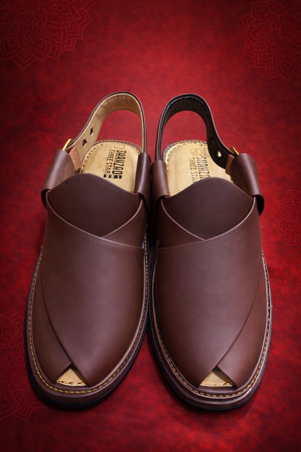 Premium Dark Brown Peshawari Kheri