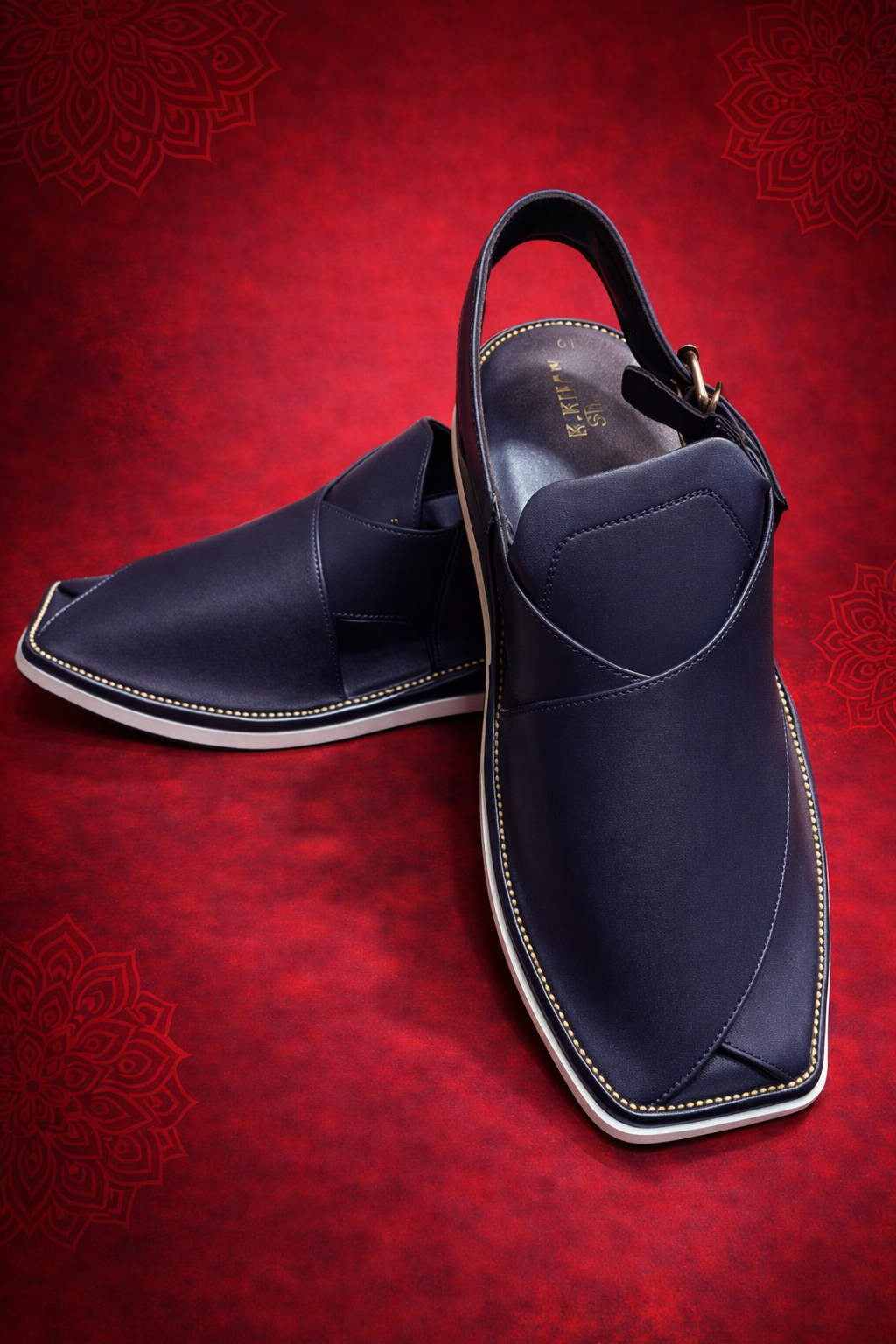 Premium Navy Blue Peshawari Kheri