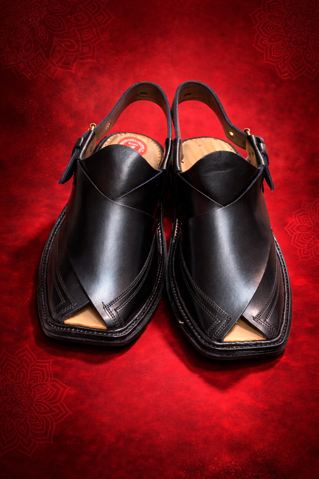 BLACK KAPTAN CHAPPAL